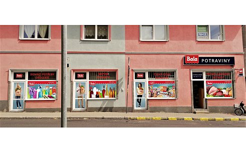 Remodeling kamenných prodejen BALA